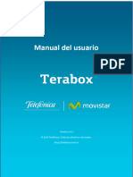 Manual Terabox. Manual Del Usuario. Versión 1.4.3. 2015 Telefónica. Todos Los Derechos Reservados. HTTP - Telefonica - Com.ar