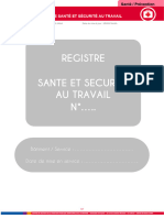 Modèle Registre Santé Et Sécurité