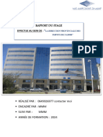 Rapport Du Stage Dgi Nador