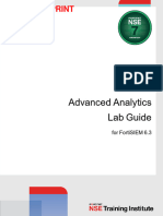 Fortinet Advanced Analytics Lab Guide For Fortisiem 63