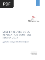 Sql-Serveur Mise en Oeuvre de La Replication