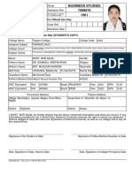 Admission Form