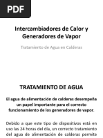 Intercambiadores de Calor y Generadores de Vapor-Tratamiento de Agua en Calderas