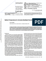 Gaines 2002 Optimal Temperatures For Ammonia Synthesis Converters