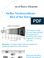 Stellar Nucleosynthesis