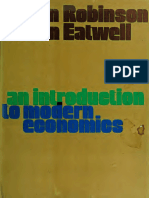 Robinson & Eatwell - An Introduction To Modern Economics 1973