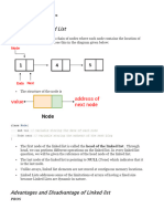 Properties of Linked List