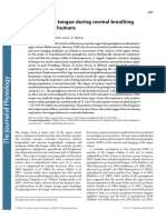 The Journal of Physiology - 2008 - Cheng - Movement of The Tongue During Normal Breathing in Awake Healthy Humans