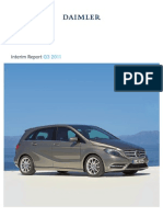 Daimler Q3 2011 Interim Report