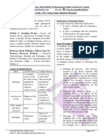 Business Research Module No. 2 Teaching Notes