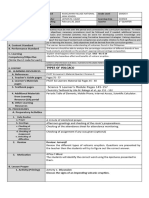 Grade 9 Daily Lesson Plan