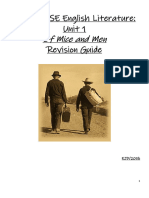 Of Mice and Men Revision Guide