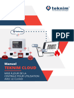 Manuel-Teknim Mise À Jour de La Centrale Pour Utilisation Avec Le Cloud