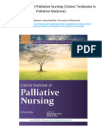 Oxford Textbook of Palliative Nursing (Oxford Textbooks in Palliative Medicine) - 5th Edition. ISBN 0190862378, 978-0190862374