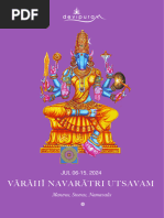 Devipuram Varahi Navaratri 2024 English