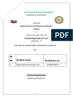 Satyarajsinh Vala Internship Report