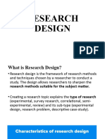 Reseach Design