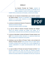 Banco de Preguntas Derecho Procesal Laboral