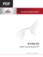 E Con-Te: Technical Data Sheet