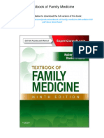 Textbook of Family Medicine. 9th Edition. ISBN 0323239900, 978-0323239905