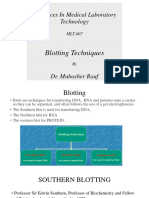 2nd - 3rd Lecture Blotting Techniques