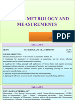 Unit-I Basics of Metrology