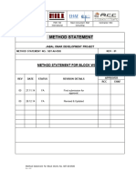 Method Statement For Block Works Rev01