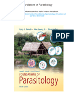 Foundations of Parasitology. 9th Edition. ISBN 0073524190, 978-0073524191