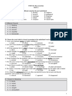 UNIT 10. The Ecosystem - TEST 2