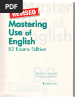 Mastering Use of English - B2 Exams