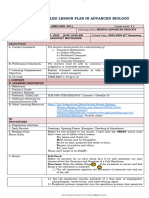 Semi-Detailed Lesson Plan Cell Membrane and Transport Mechamism