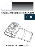 Manual Aparelho de Pressão Digital de Pulso Bioland 3001