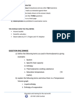 Thermo Past Papers