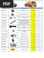 Lista de Precio Suzuki Original 2024