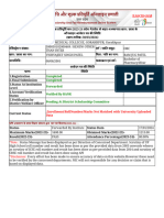 Application Form Status Details