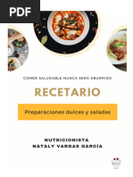 Recetario Saludable