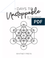 30 Days To Unstoppable Be The Dream Made Visible 9781734973075 1734973072