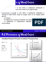 Processes of Ideal Gases - Isobaric, Isometric and Isothermal Process