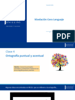 Clase 4 - Ortografía Puntual y Acentual (C. Sociales, Educación)