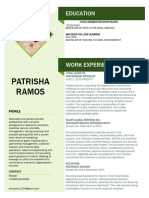 Ramos, Patrisha - Resume