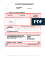 Sesión de Aprendizaje de Razonamiento Verbal N°1