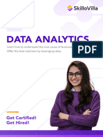 Data Analytics Brochure Skillovilla