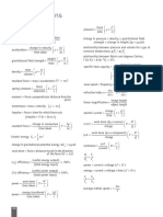 Igcse Formula Sheet and Definations Glosary