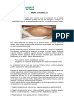 Masas Abdominales