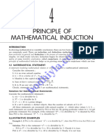 Principle OF Mathematical Induction: Illustrative Exam Ples