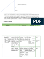 Experiencia de Aprendizaje Agosto