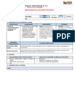 Sesion de Personal Social Uso Responsablelos Recursos Naturales 05 de Octubre