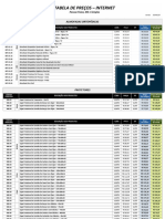 Beniq - Tabela de Preços de Custo e Mínimo de Revenda