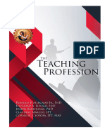 Educ 303, Unit 1 - The Teacher As A Person in The Society