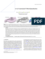 Quad Layouts Via Constrained T-Mesh Quantization